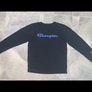 Black Champion crewneck sweatshirt